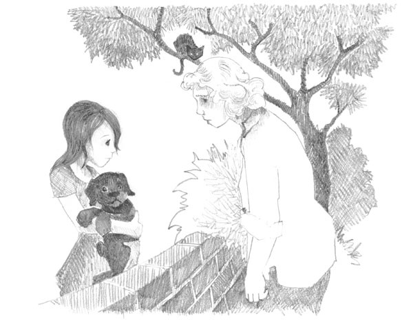 Иллюстрация к книге — Щенок Кнопочка, или Умная малышка [block_00114457.jpg_0.jpg]