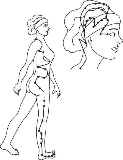 Иллюстрация к книге — Энергетические растяжки. Осознанные движения для гибкости, красоты и долголетия [ris45.jpg]