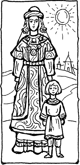 Иллюстрация к книге — Жены и девы Древней Руси [i_001.jpg]