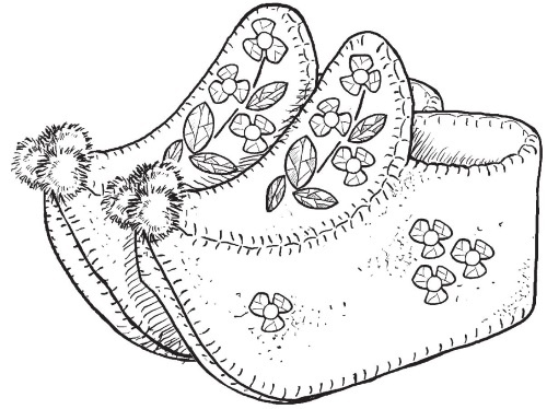 Иллюстрация к книге — Обувь для дома своими руками [i_063.jpg]