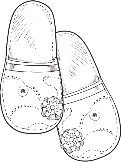 Иллюстрация к книге — Обувь для дома своими руками [i_065.jpg]