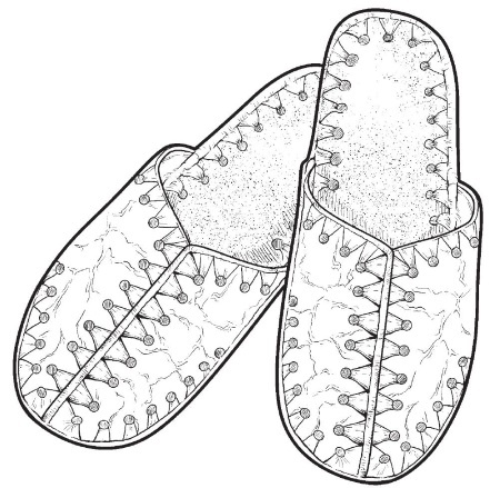 Иллюстрация к книге — Обувь для дома своими руками [i_097.jpg]