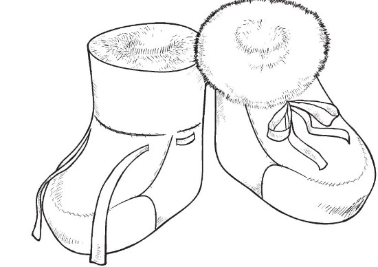 Иллюстрация к книге — Обувь для дома своими руками [i_144.jpg]