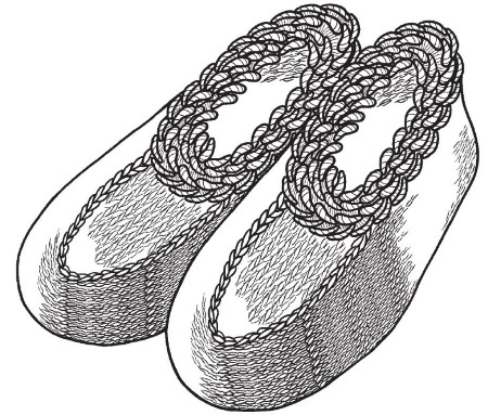 Иллюстрация к книге — Обувь для дома своими руками [i_155.jpg]