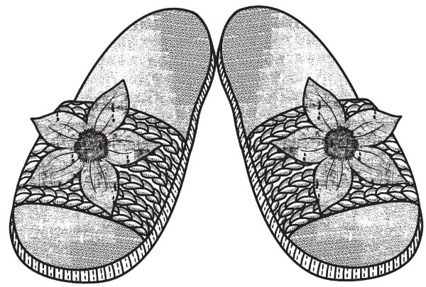 Иллюстрация к книге — Обувь для дома своими руками [i_180.jpg]