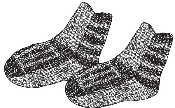 Иллюстрация к книге — Обувь для дома своими руками [i_191.jpg]