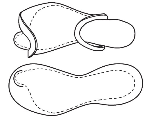 Иллюстрация к книге — Обувь для дома своими руками [i_231.jpg]