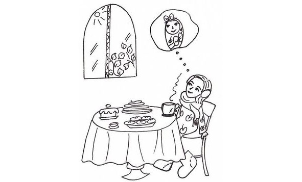 Иллюстрация к книге — Яблочко и яблонька. Или пособие по счастливой беременности и сопровождающим ее настроениям [image1_55f676504b46621515a731f4_jpg.jpg]