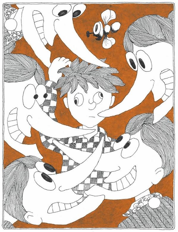 Иллюстрация к книге — Несравненная Ябеда-Корябеда [i_001.jpg]