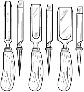 Иллюстрация к книге — Секреты резьбы по дереву [i_035.jpg]