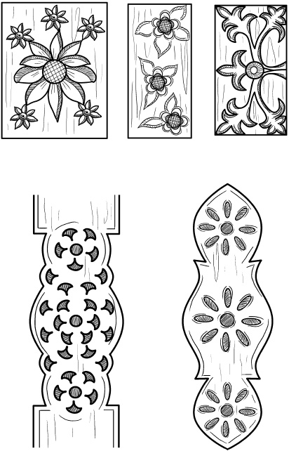 Иллюстрация к книге — Секреты резьбы по дереву [i_158.jpg]