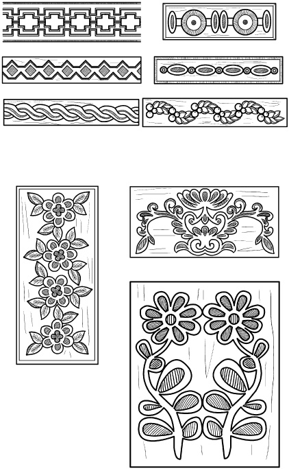 Иллюстрация к книге — Секреты резьбы по дереву [i_163.jpg]