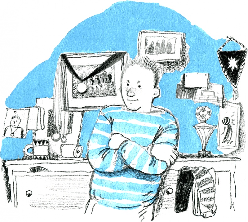 Иллюстрация к книге — Новые рассказы про Франца и футбол [i_008.jpg]