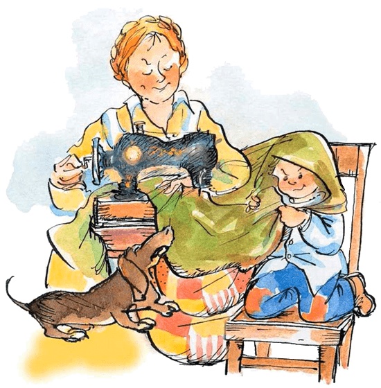 Иллюстрация к книге — Папа, мама, бабушка и восемь детей в деревне, или Маленький подарок Антона [i_039.jpg]