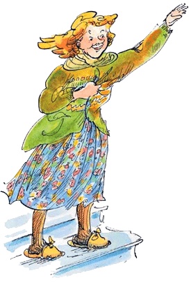 Иллюстрация к книге — Папа, мама, бабушка и восемь детей в деревне, или Маленький подарок Антона [i_042.jpg]