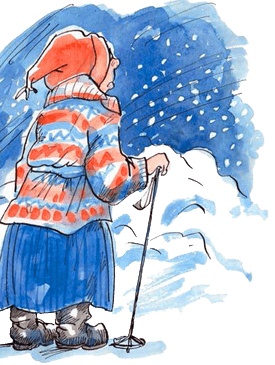 Иллюстрация к книге — Папа, мама, бабушка и восемь детей в деревне, или Маленький подарок Антона [i_048.jpg]