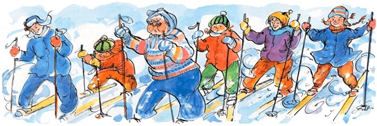 Иллюстрация к книге — Папа, мама, бабушка и восемь детей в деревне, или Маленький подарок Антона [i_052.jpg]