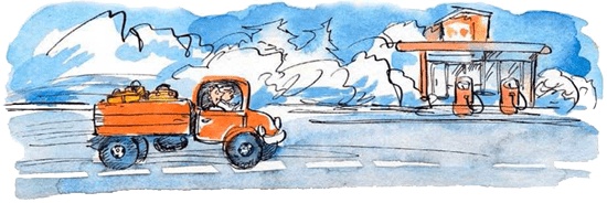 Иллюстрация к книге — Папа, мама, бабушка и восемь детей в деревне, или Маленький подарок Антона [i_083.jpg]