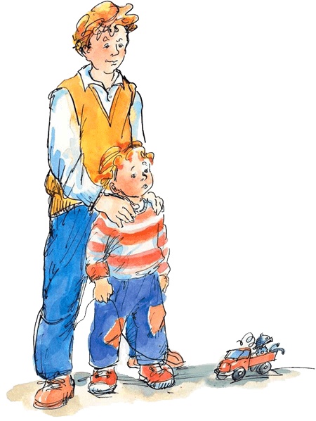 Иллюстрация к книге — Папа, мама, бабушка и восемь детей в деревне, или Маленький подарок Антона [i_085.jpg]