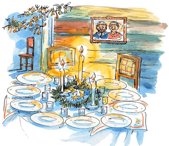 Иллюстрация к книге — Папа, мама, бабушка и восемь детей в деревне, или Маленький подарок Антона [i_091.jpg]