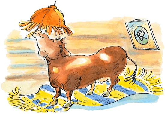 Иллюстрация к книге — Папа, мама, бабушка и восемь детей в деревне, или Маленький подарок Антона [i_098.jpg]