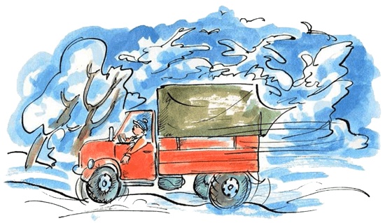 Иллюстрация к книге — Папа, мама, бабушка и восемь детей в деревне, или Маленький подарок Антона [i_106.jpg]