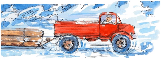 Иллюстрация к книге — Папа, мама, бабушка и восемь детей в деревне, или Маленький подарок Антона [i_108.jpg]