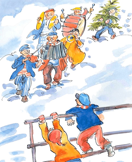 Иллюстрация к книге — Папа, мама, бабушка и восемь детей в деревне, или Маленький подарок Антона [i_113.jpg]