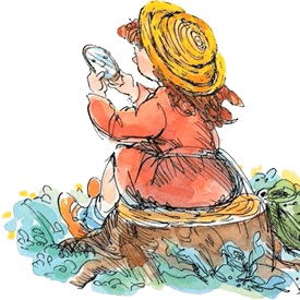 Иллюстрация к книге — Папа, мама, бабушка и восемь детей в деревне, или Маленький подарок Антона [i_140.jpg]