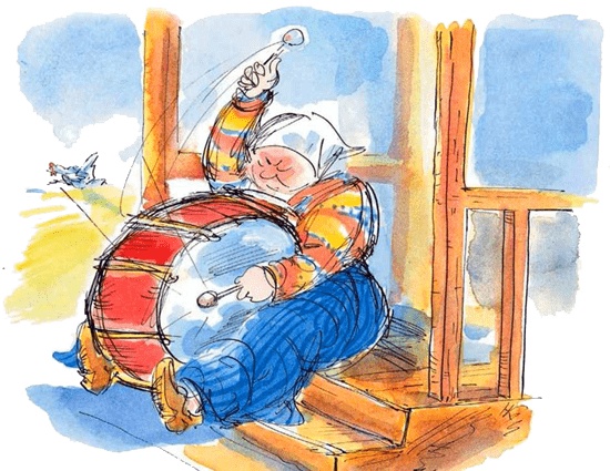 Иллюстрация к книге — Папа, мама, бабушка и восемь детей в деревне, или Маленький подарок Антона [i_157.jpg]