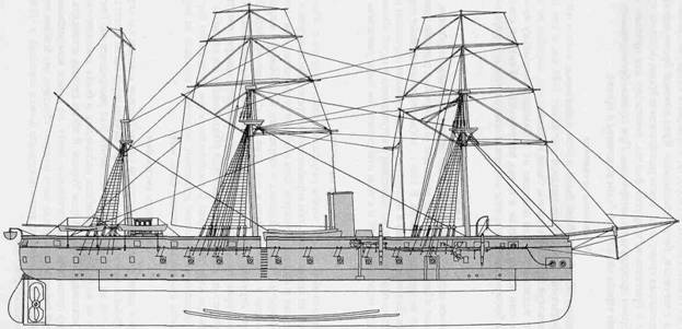 Иллюстрация к книге — Линкоры Британской империи. Часть 1. Пар, парус и броня Уцененный товар (№1) [pic_14.jpg]
