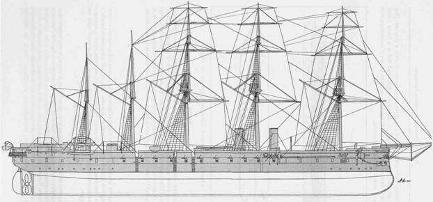 Иллюстрация к книге — Линкоры Британской империи. Часть 1. Пар, парус и броня Уцененный товар (№1) [pic_28.jpg]