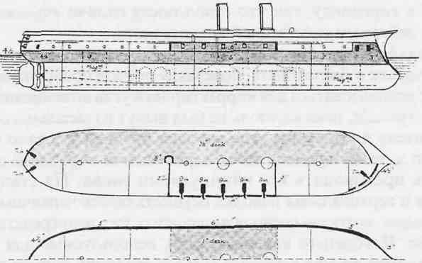 Иллюстрация к книге — Линкоры Британской империи. Часть 1. Пар, парус и броня Уцененный товар (№1) [pic_49.jpg]