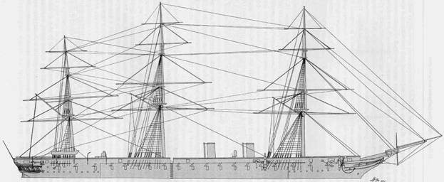 Иллюстрация к книге — Линкоры Британской империи. Часть 1. Пар, парус и броня Уцененный товар (№1) [pic_6.jpg]