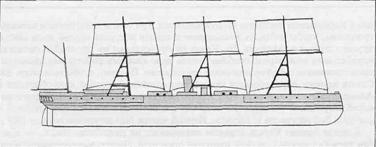 Иллюстрация к книге — Линкоры Британской империи. Часть 1. Пар, парус и броня Уцененный товар (№1) [pic_60.jpg]