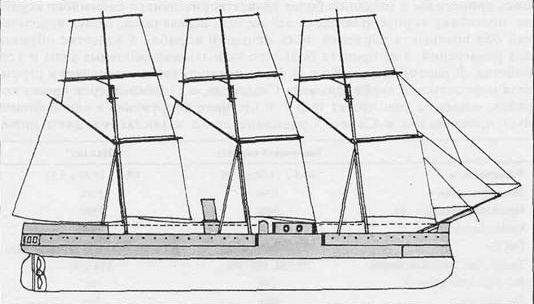 Иллюстрация к книге — Линкоры Британской империи. Часть 1. Пар, парус и броня Уцененный товар (№1) [pic_62.jpg]