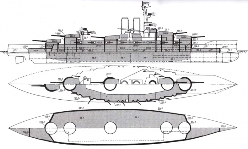 Иллюстрация к книге — Линкоры Британской империи. Часть 8. Последние властелины морей [image4.jpg]