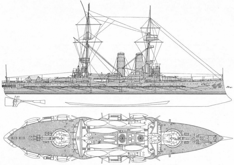 Иллюстрация к книге — Линкоры Британской империи. Часть 5. На рубеже столетий [pic_19.jpg]