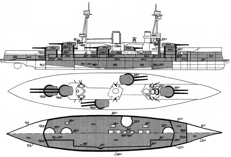 Иллюстрация к книге — Линкоры Британской империи. Часть 6. Огневая мощь и скорость [pic_49.jpg]