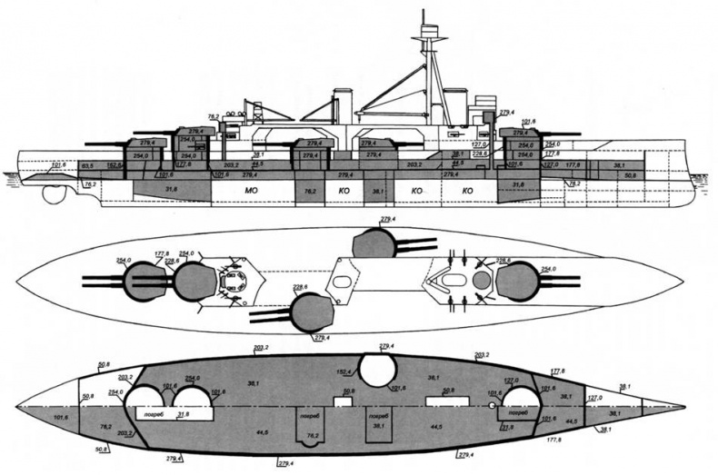 Иллюстрация к книге — Линкоры Британской империи. Часть 6. Огневая мощь и скорость [pic_55.jpg]