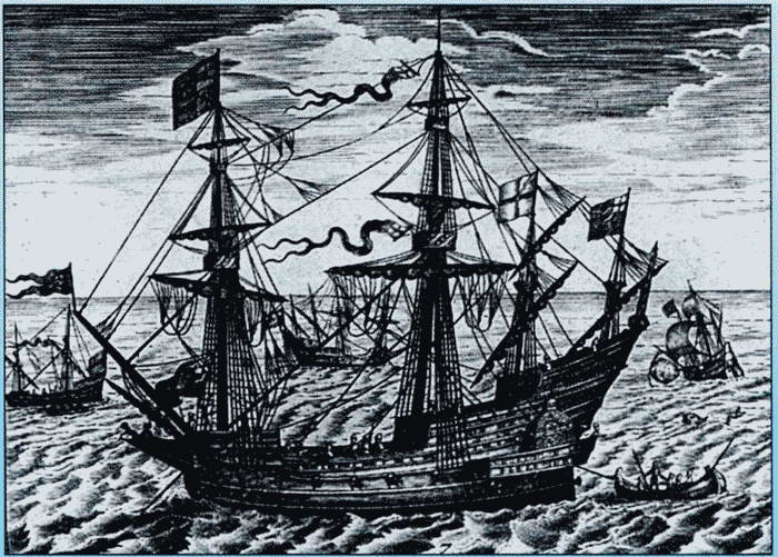 Иллюстрация к книге — Все переломные сражения парусного флота. От Великой Армады до Трафальгара [i_006.jpg]