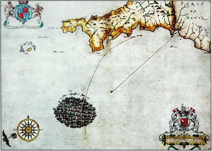 Иллюстрация к книге — Все переломные сражения парусного флота. От Великой Армады до Трафальгара [i_009.jpg]