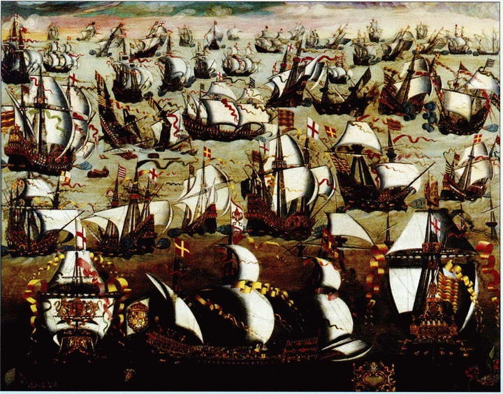 Иллюстрация к книге — Все переломные сражения парусного флота. От Великой Армады до Трафальгара [i_020.jpg]
