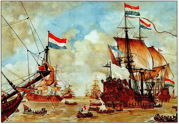Иллюстрация к книге — Все переломные сражения парусного флота. От Великой Армады до Трафальгара [i_042.jpg]