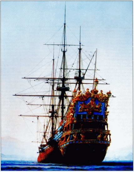 Иллюстрация к книге — Все переломные сражения парусного флота. От Великой Армады до Трафальгара [i_061.jpg]