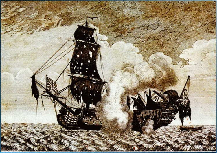 Иллюстрация к книге — Все переломные сражения парусного флота. От Великой Армады до Трафальгара [i_085.jpg]