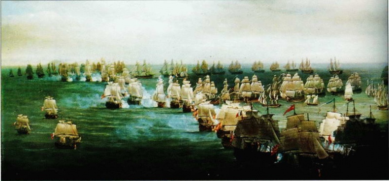 Иллюстрация к книге — Все переломные сражения парусного флота. От Великой Армады до Трафальгара [i_143.jpg]