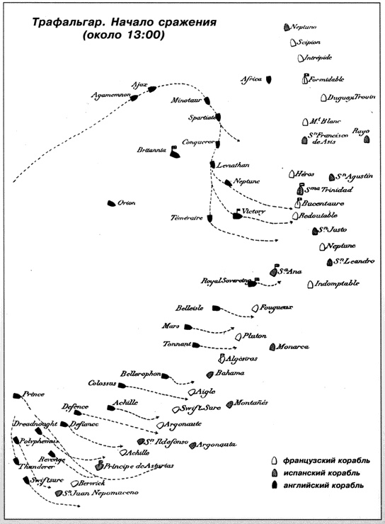 Иллюстрация к книге — Все переломные сражения парусного флота. От Великой Армады до Трафальгара [i_145.jpg]