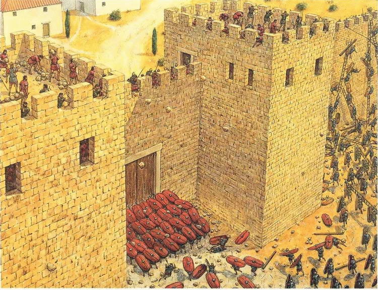 Иллюстрация к книге — Искусство осады. Знаменитые штурмы и осады античности [i_073.jpg]