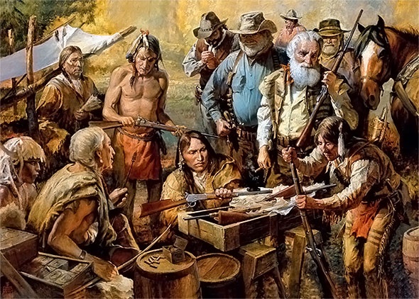 Иллюстрация к книге — Первая энциклопедия Дикого Запада - от A до Z [i_295.jpg]